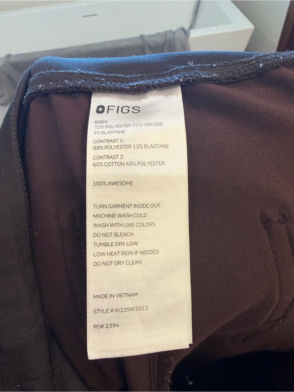 Figs Espresso Zamora HW Joggers - Picture 2 of 3